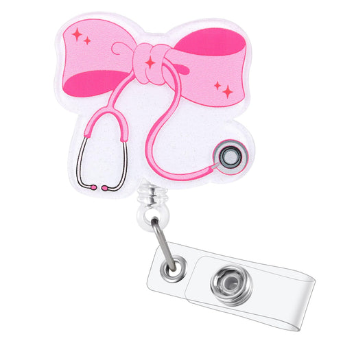 Funny Badge Reel with Retractable Clip