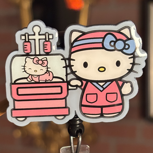Hello OB Nurse! Badge Reel (Copy)