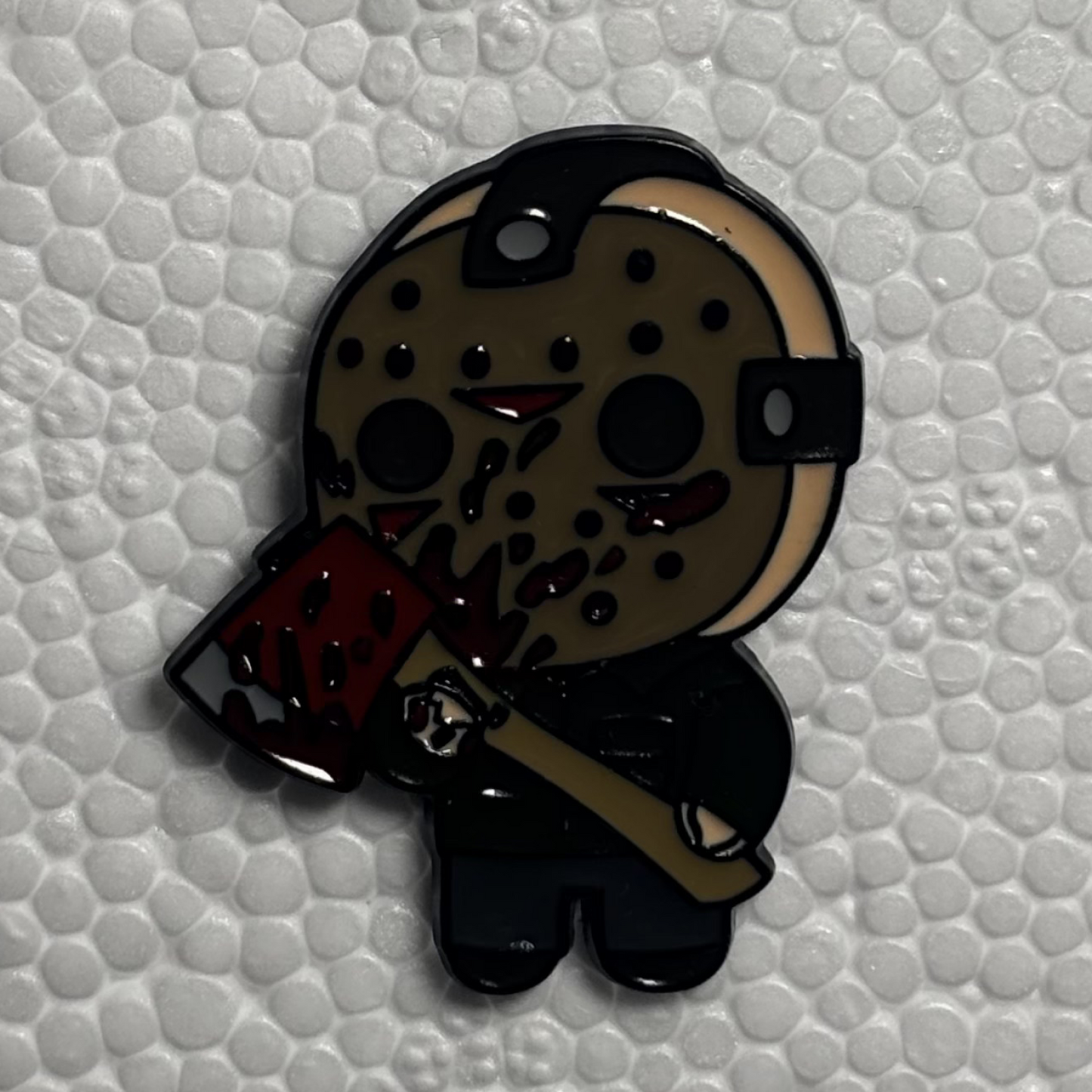 Not the Hockey mask! pin