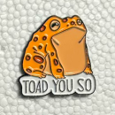 Toad You So Pin